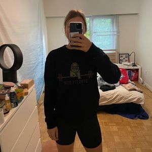 Graphic Crewneck Sweater